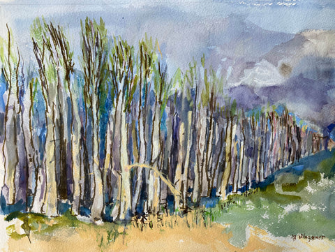 Wagoner, Betty - "Advance of Bradford Pears"