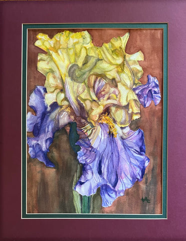 Simosko, Valerie - "From My Garden, To You Gold and Blue"