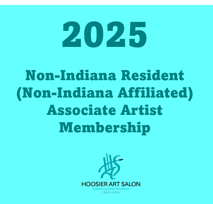 2025 Associate Artist Membership Non-Indiana Resident (Non-Indiana Affiliated)