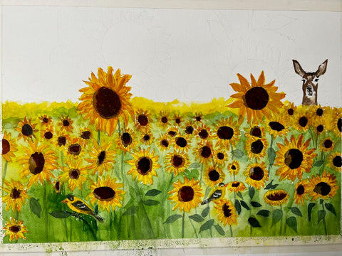 Bryan, Darrell - "Sunflowers"