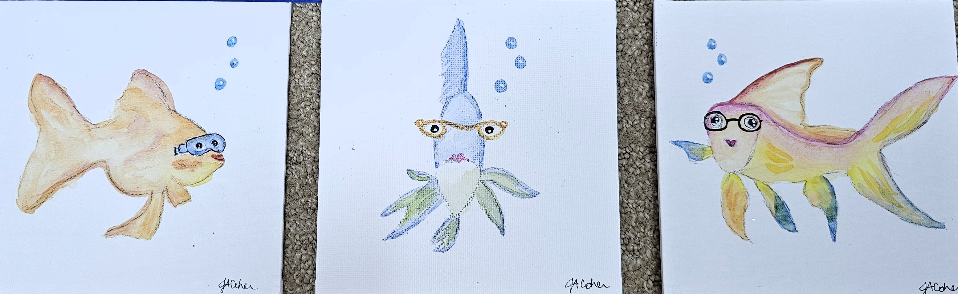 "1 Fish, 2 Fish, 3 Fish" - Jodie A. Coher