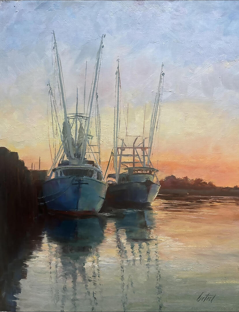 "Sunset Reflections" Mulvaney, Cindy Crofoot