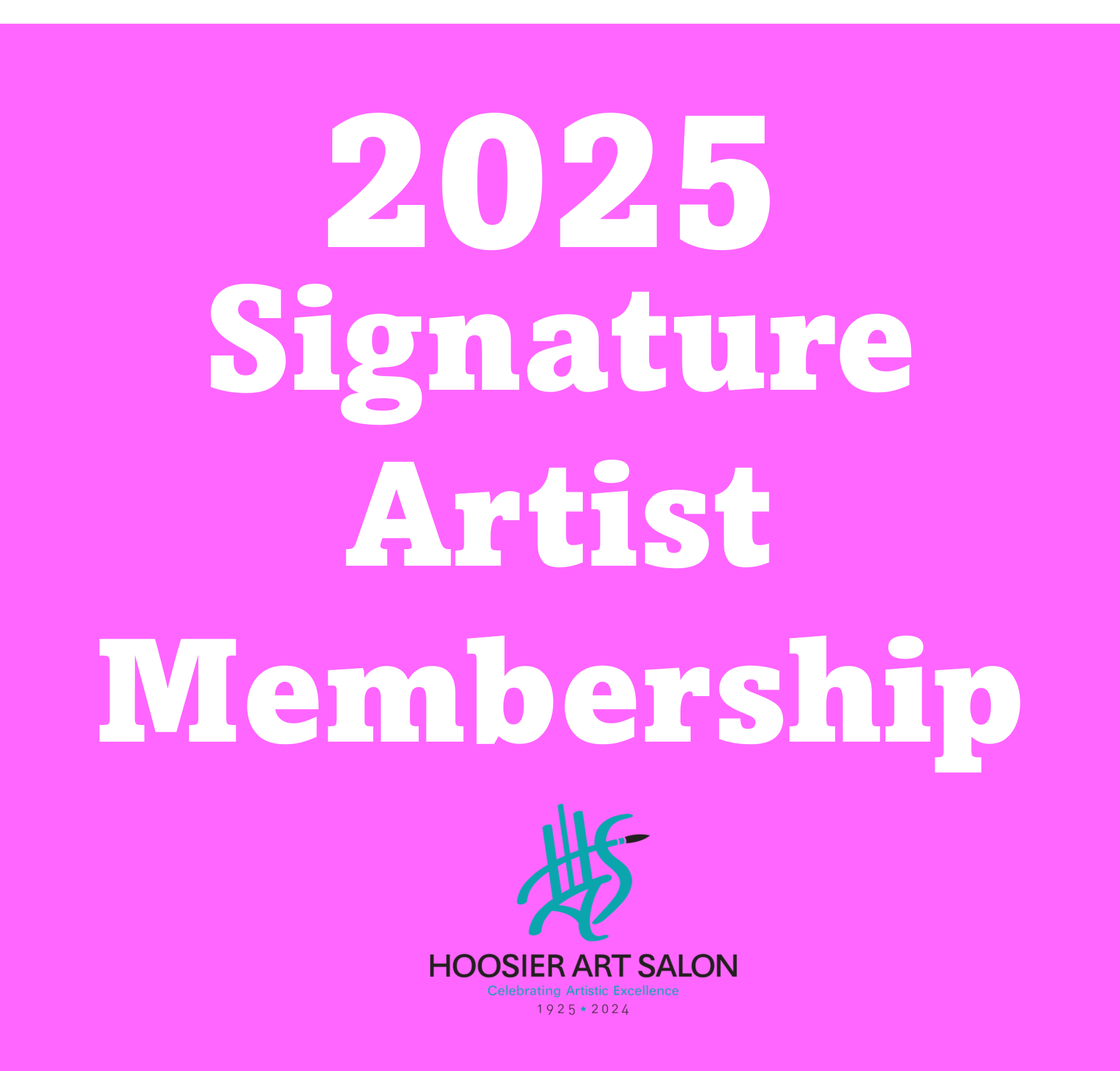 2025 Signature Artist Membership