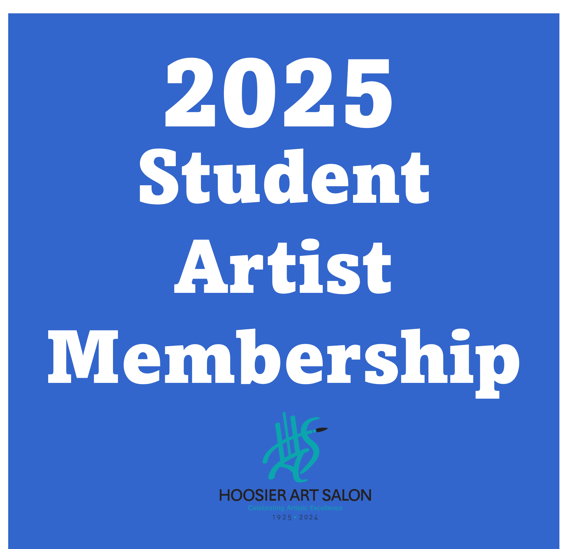 2025 Student Artist Membership