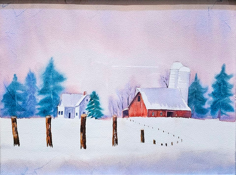 Rapp, Maggie - "A Winter's Day on the Farm"