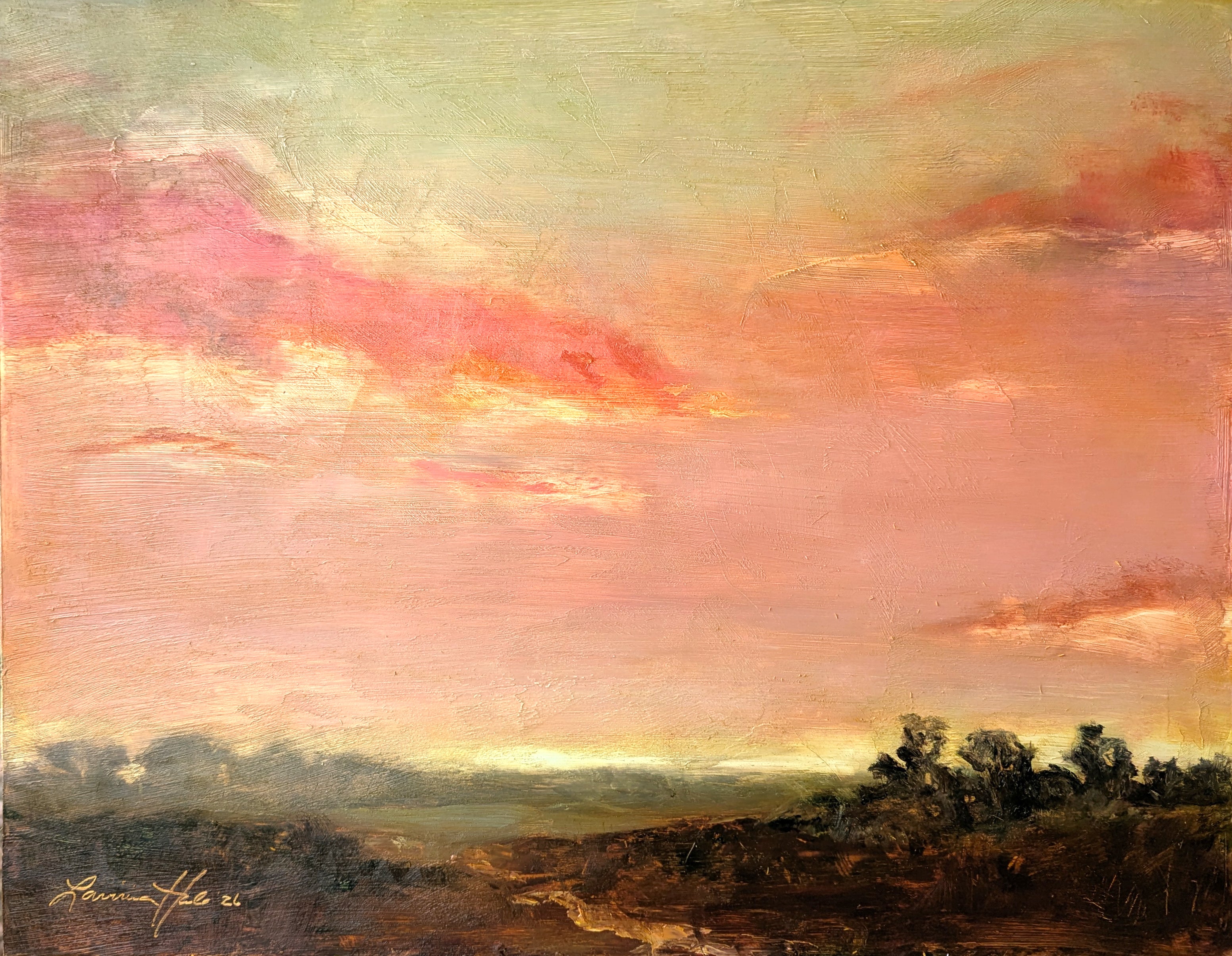 Lavinia Hale - "Amber Glow" Study