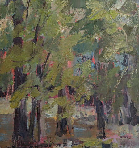 Autumn Hunt - "April Greens" Study