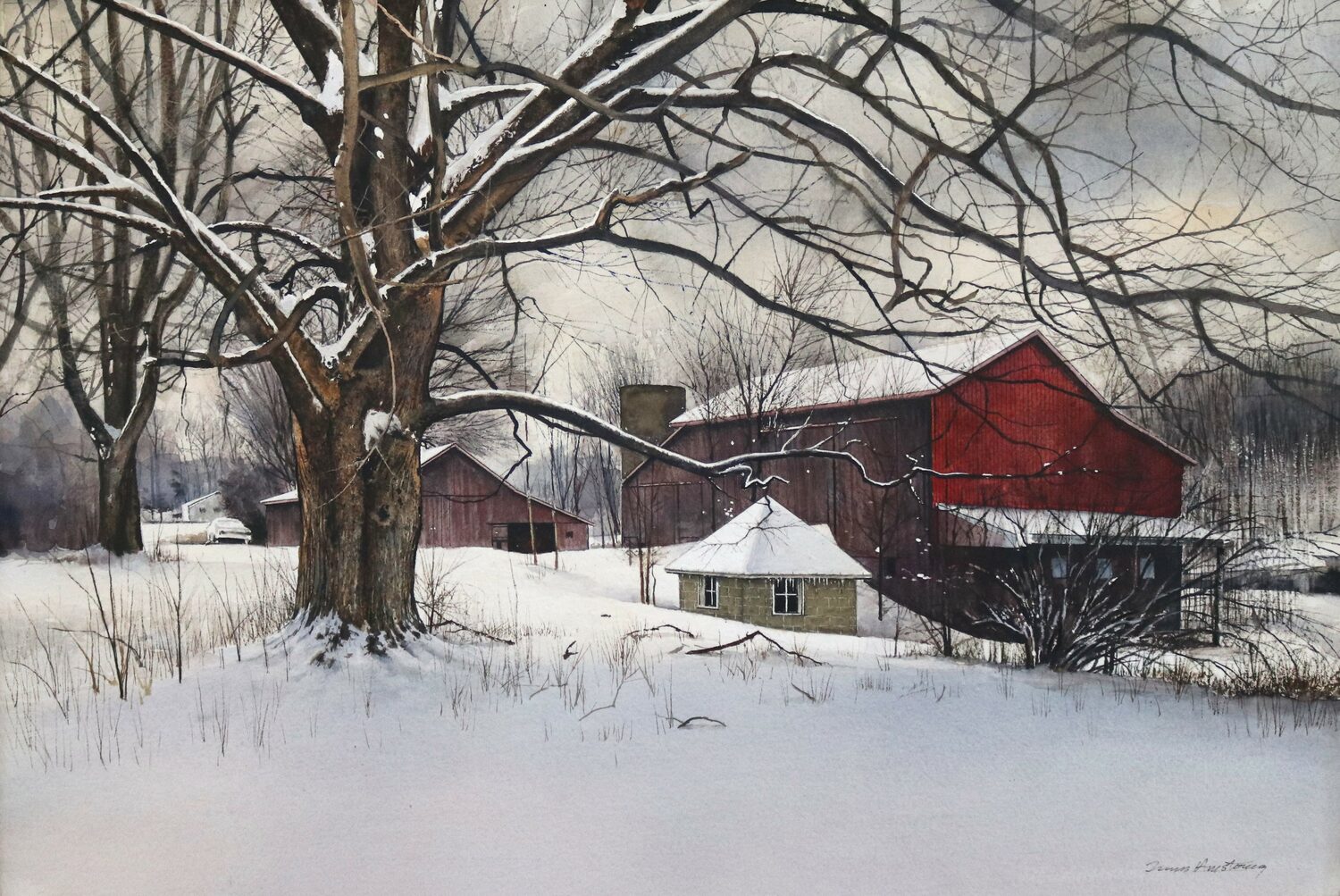 Armstrong, Terry Richard - "Winter's Embrace"