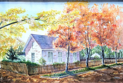 Rapp, Maggie - "Autumn in New Harmony"