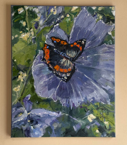 Melanie Millis Wissel - "Backyard Butterfly"