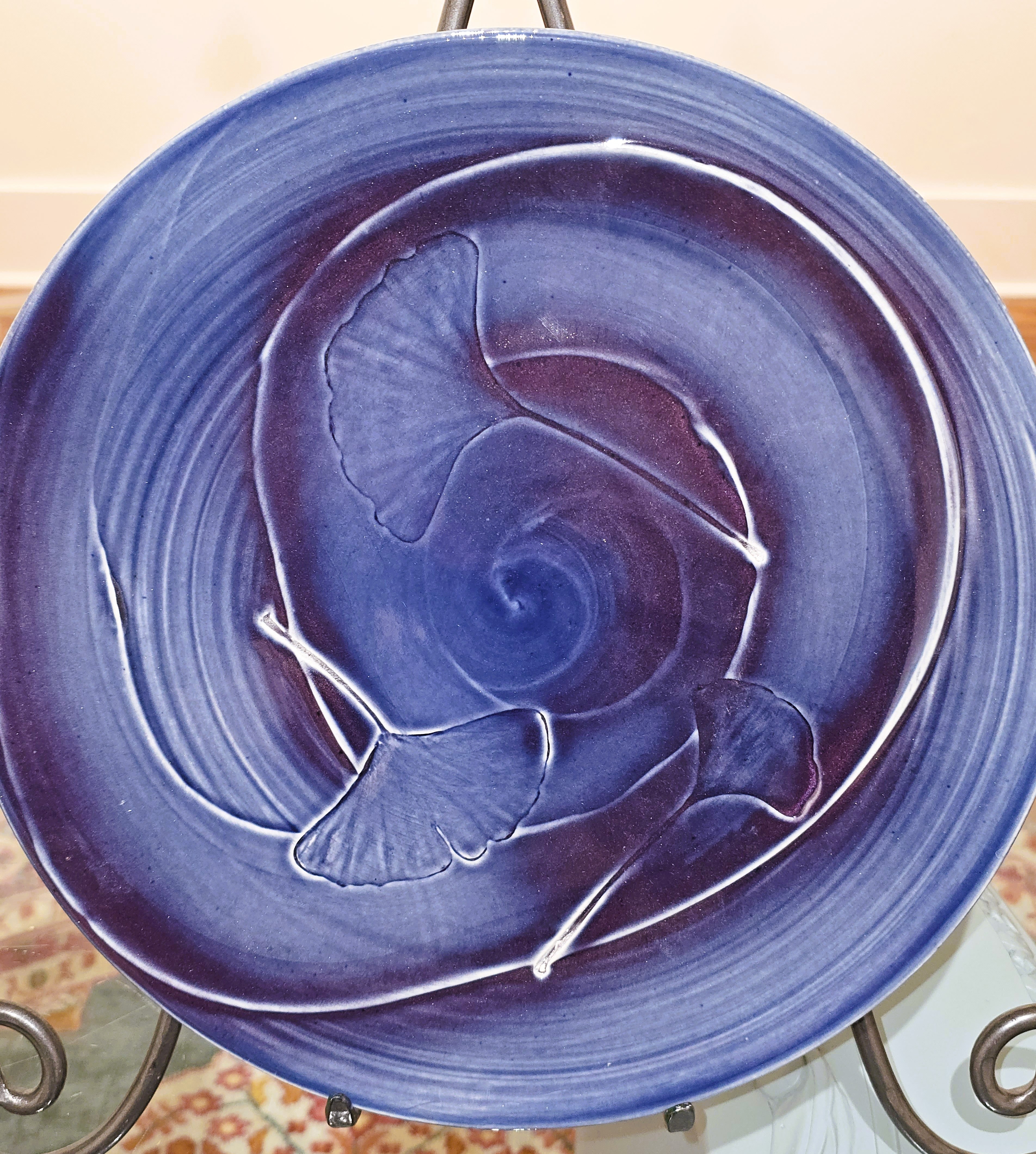 Matteson, Todd - "Blue Gingko I"