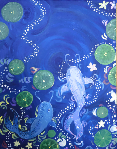 "Blue Lagoon" - Savannah Gratz