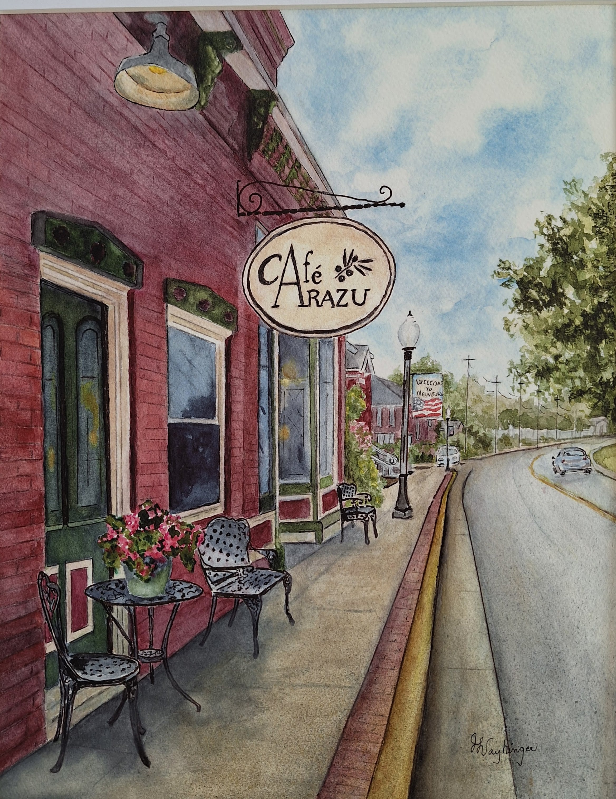 Vayhinger, Janet - "Cafe Arazu"