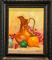 Northern, Barbara "Copper, and Fruit Still Life"