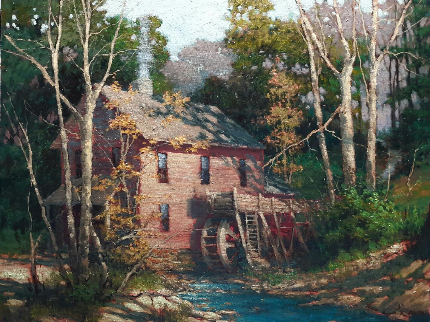 "The Old Mill" Woodson, Dan