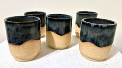 Avery Mason - "Deep Blue Cup Set" (Set of 5)