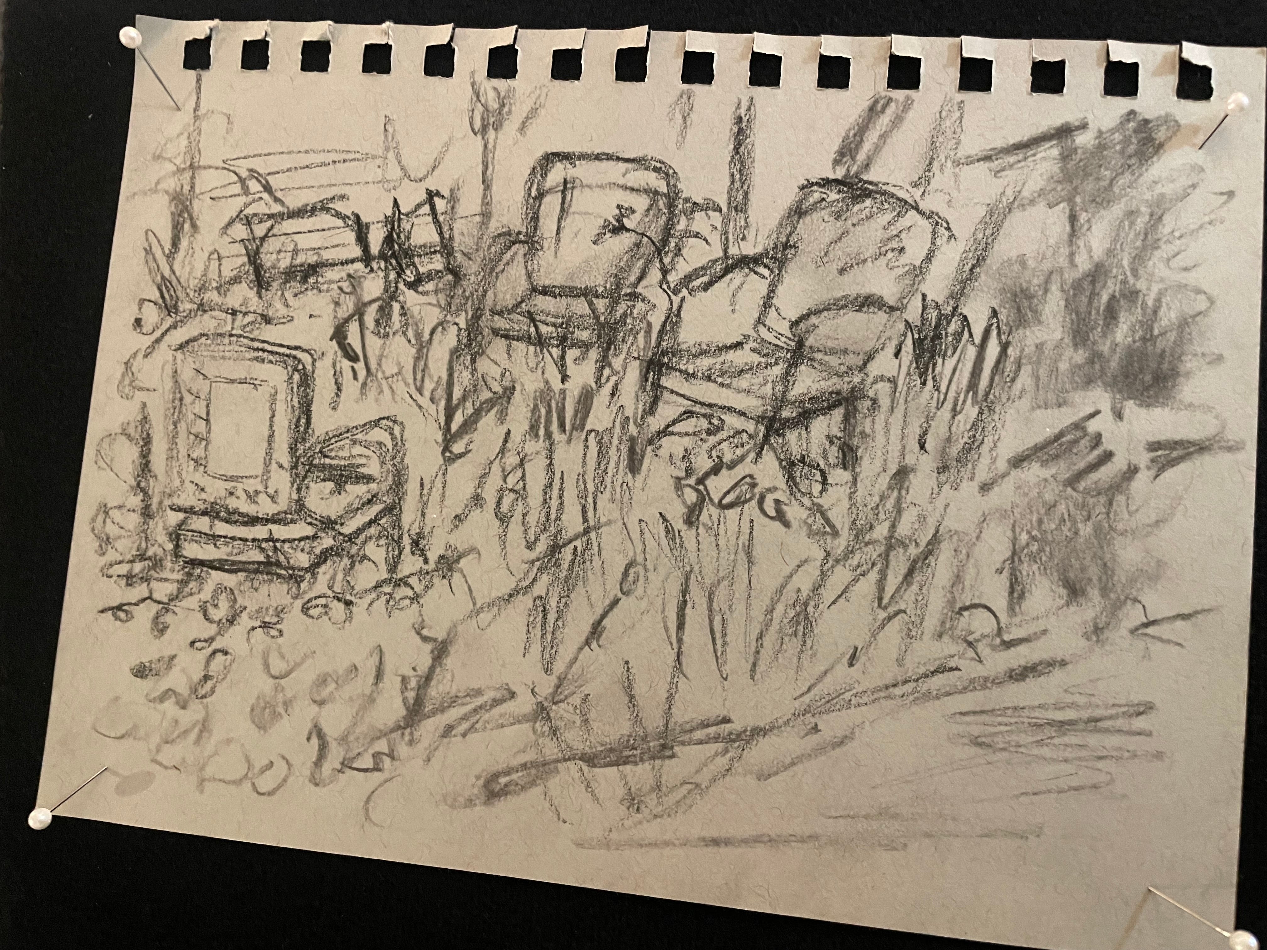 Robert Hunt - "Empty Chairs" Study