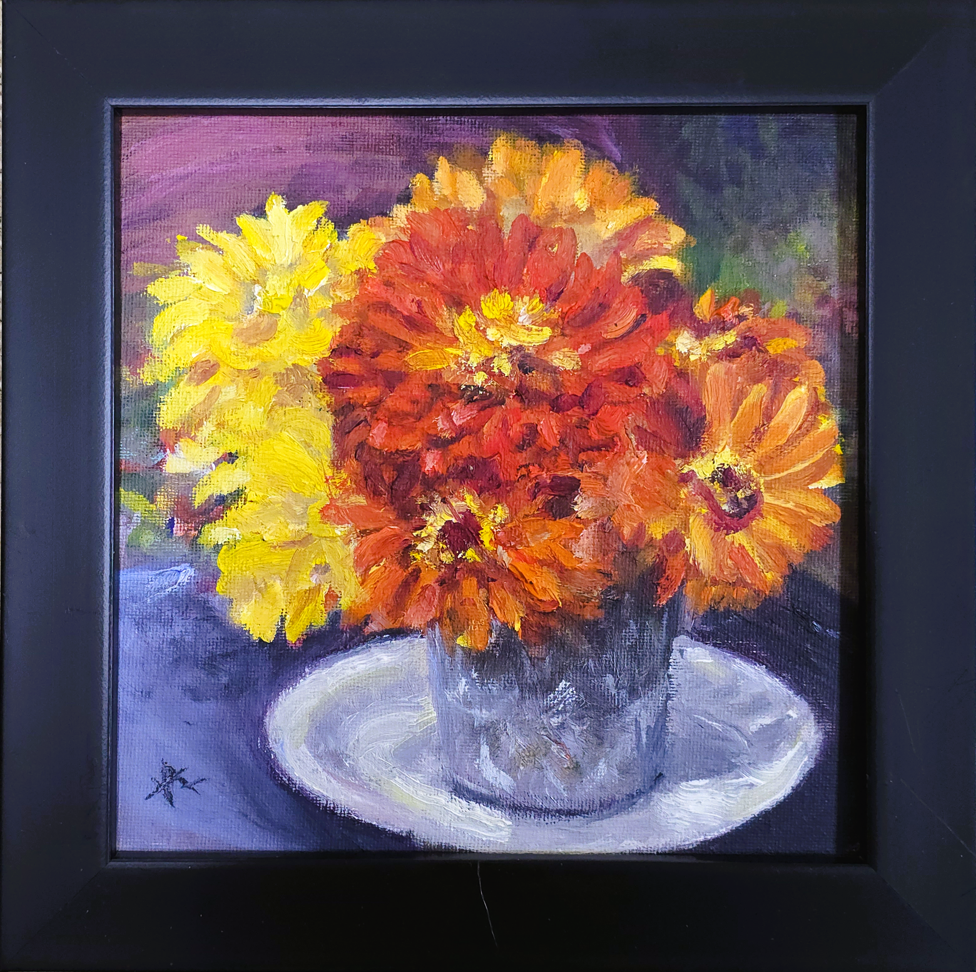 Simosko, Valerie "Farmers Market Zinnias"