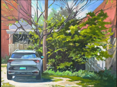 Susan T. Suraci - "First Bush of Spring" Finish