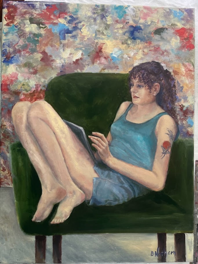 Barbara Northern - "Green Chair, Gentle Worlds"