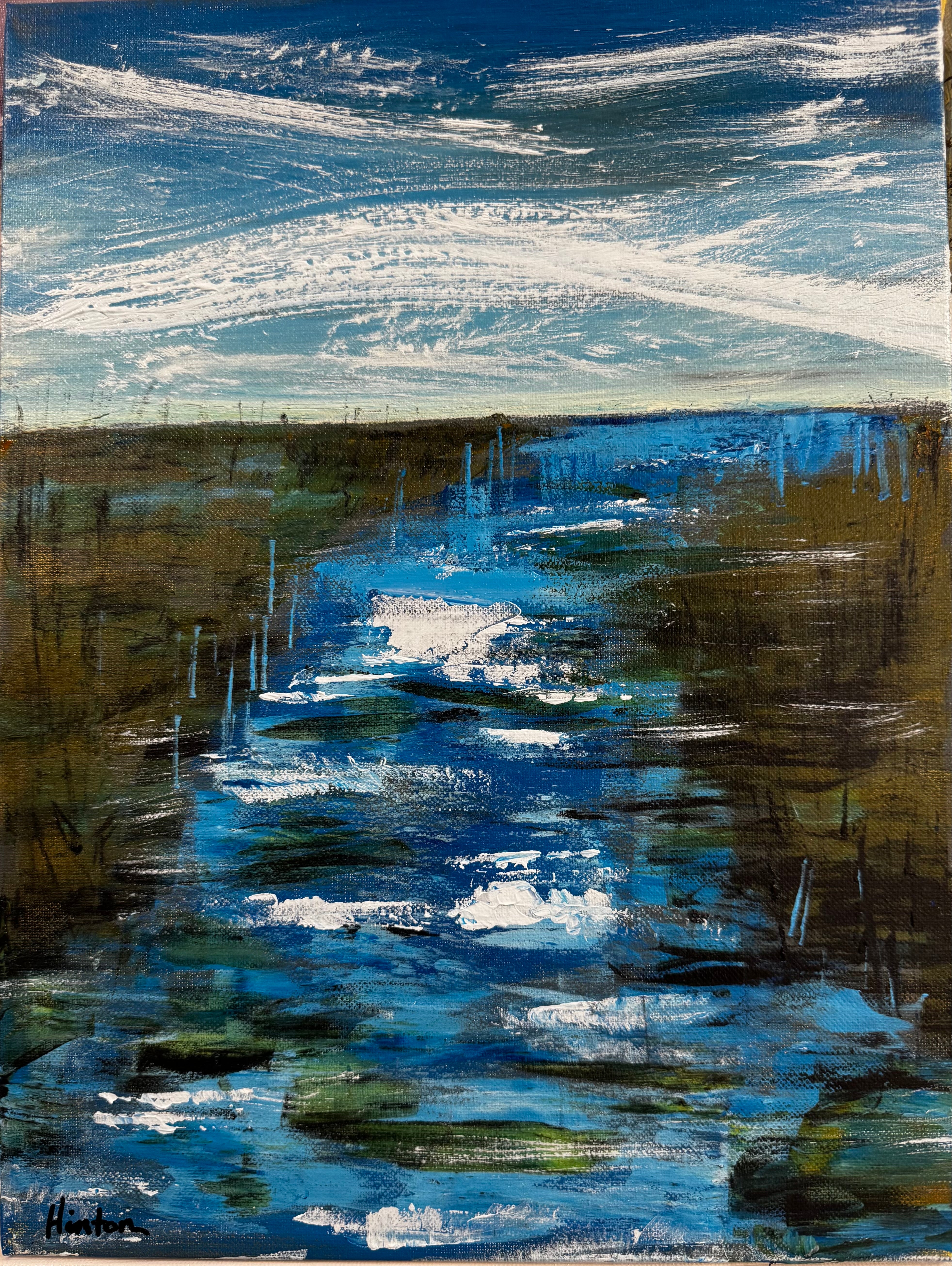 Mike Hinton - "High Tide in the Marsh"