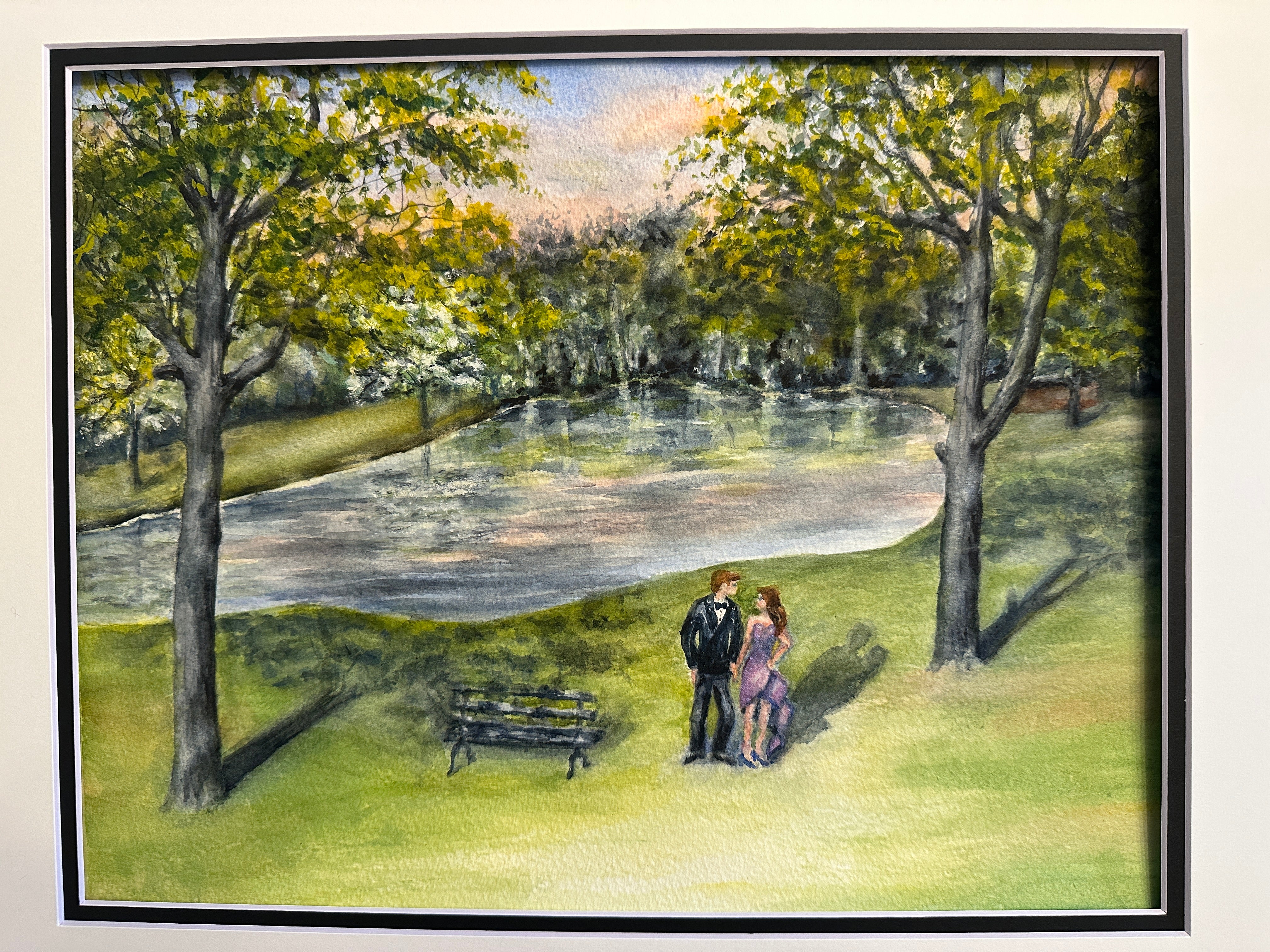 Nancy Matlock-Rairdon - "Prom Night in New Harmony" Finish