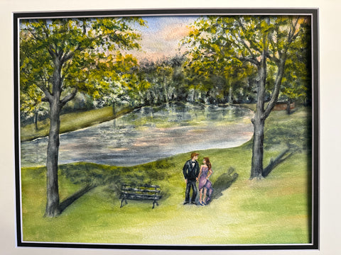 Nancy Matlock-Rairdon - "Prom Night in New Harmony" Finish