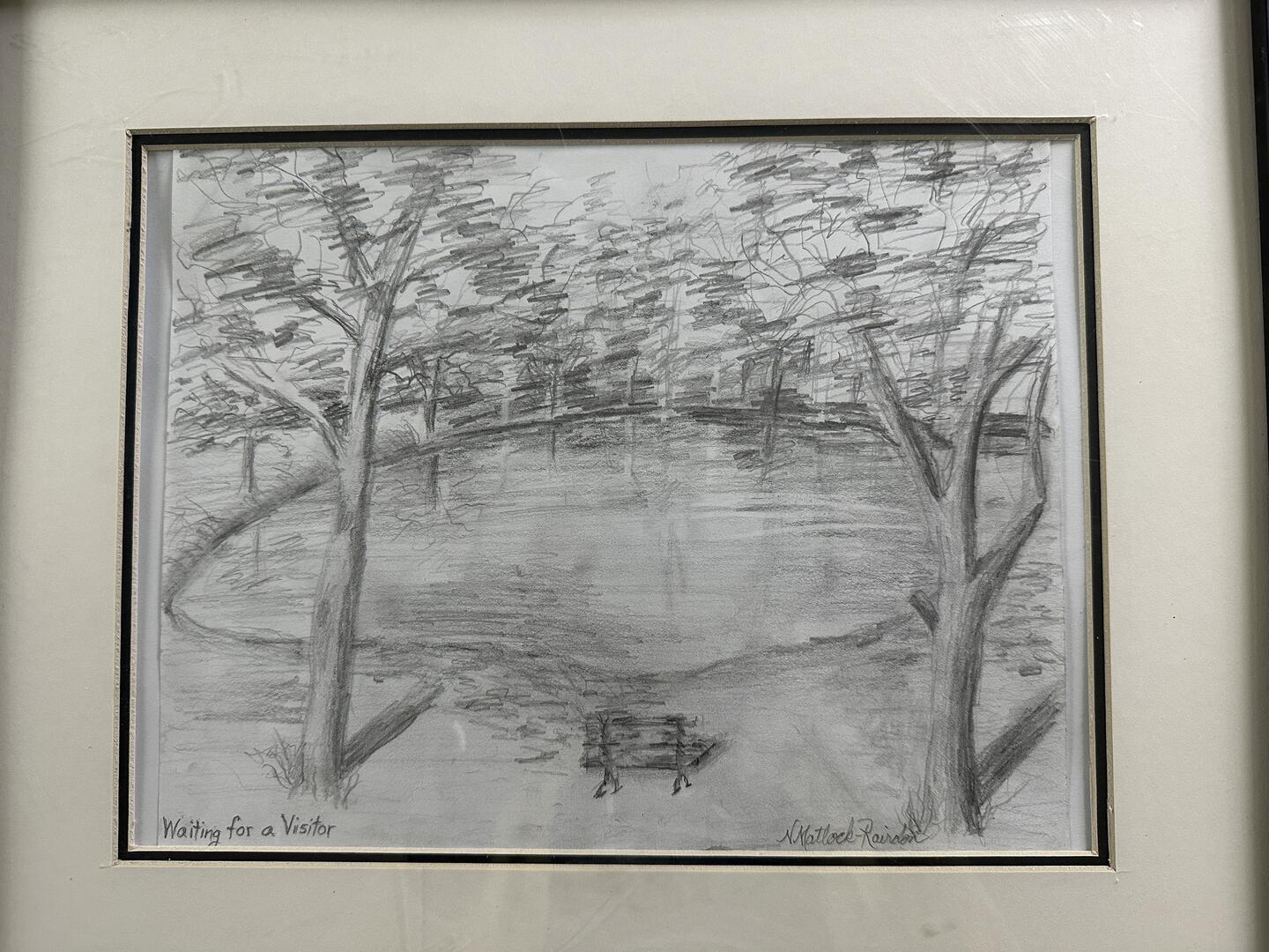 Nancy Matlock-Rairdon - "Waiting for a Visitor" Study