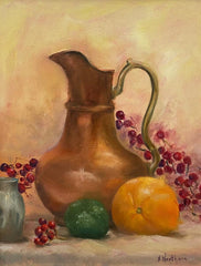 Northern, Barbara "Copper, and Fruit Still Life"