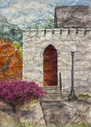 Loretta Hostettler - "A Place of Peace - St. Stephen's" Finish