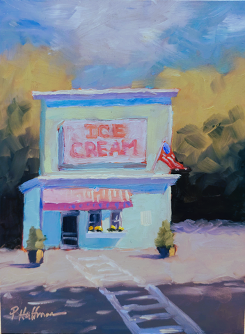 "Ice Cream Shoppe" - Pat Sarver Huffman