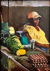 Volz, Linda Volz "Barbados Market"