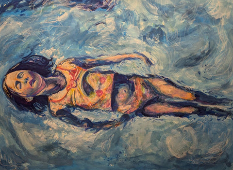 McCormick, Laura   - "Lucy Floating at Forest Park"