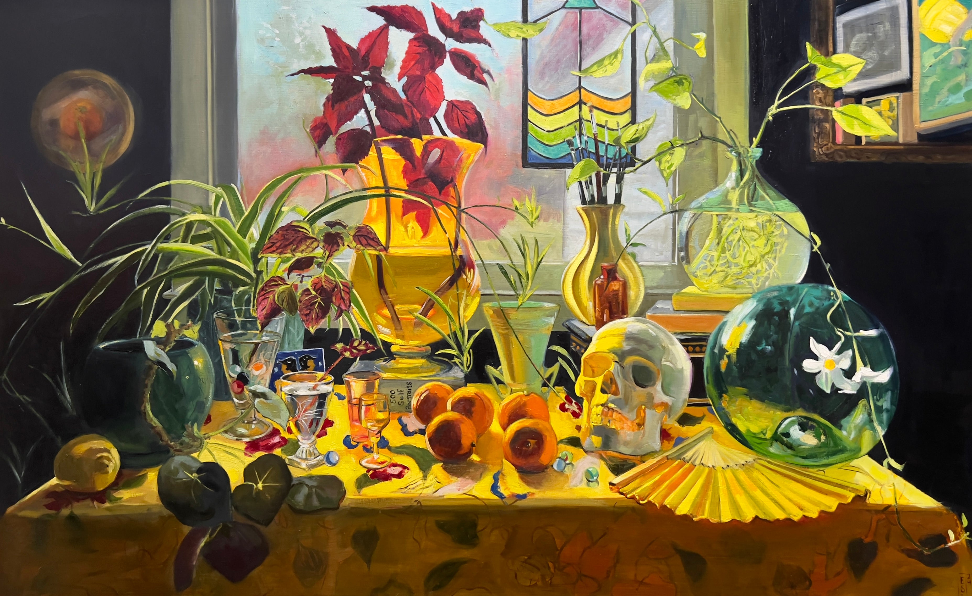 Lyon, Ellen "Yellow Altar I"