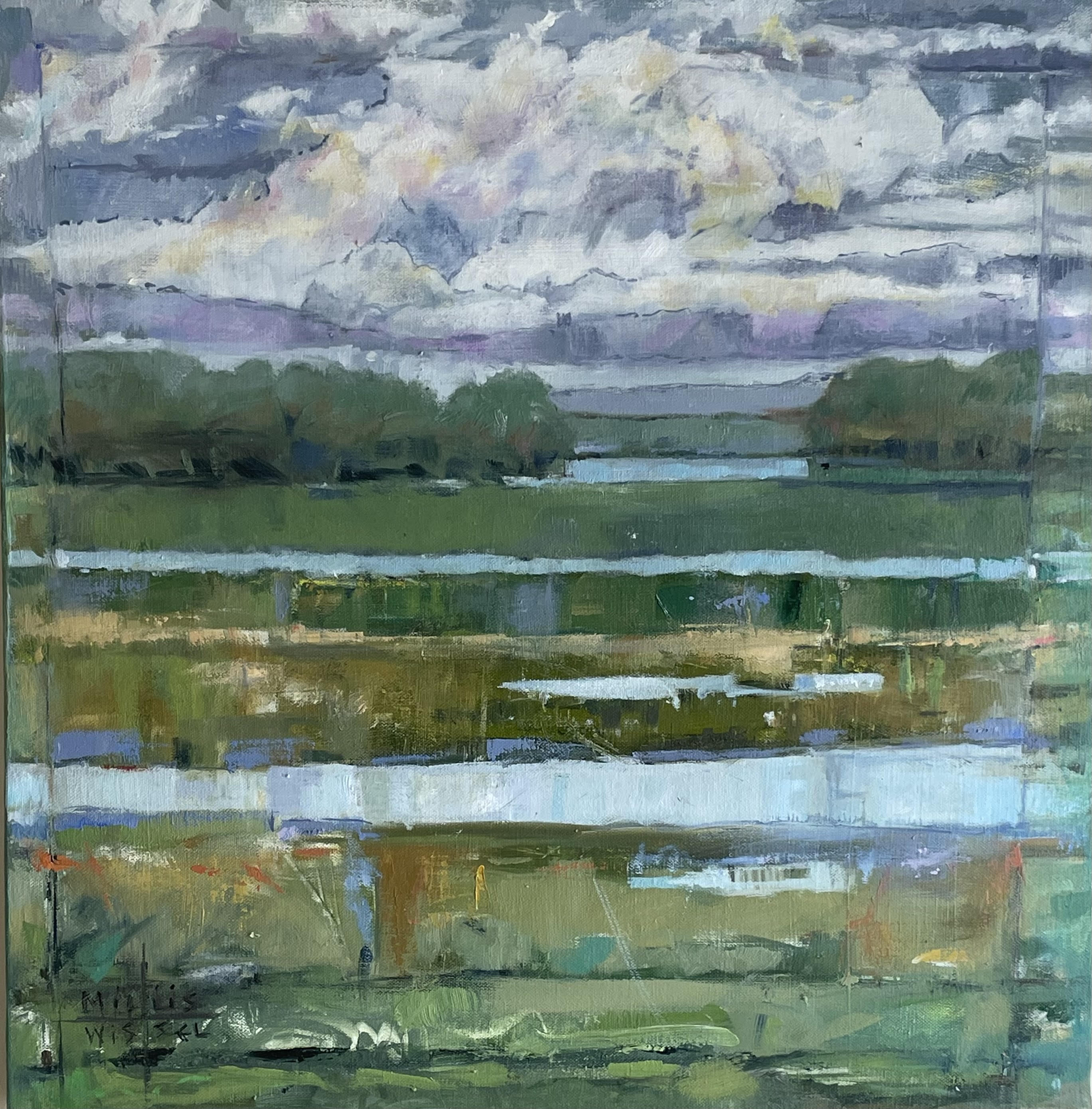 Melanie Millis Wissel - "Moody Morning Behind Barn Abbey" Finish