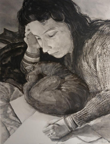 Carol Luzon - "Moriarity asleep"