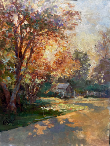 Cindy Crofoot Mulvaney - "Morning Gold" Finish
