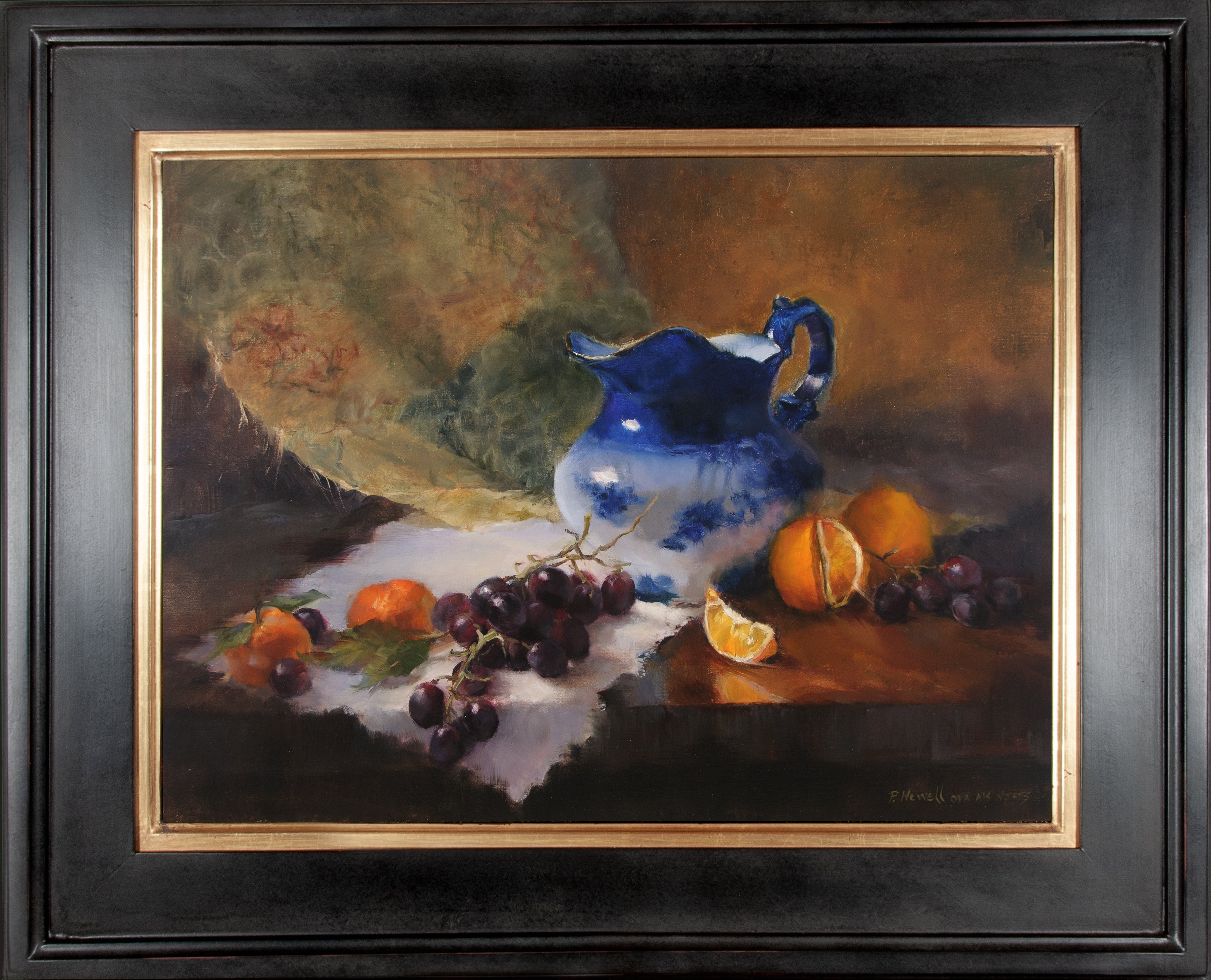 "Flow Blue with Citrus" Newell, Pamela C.