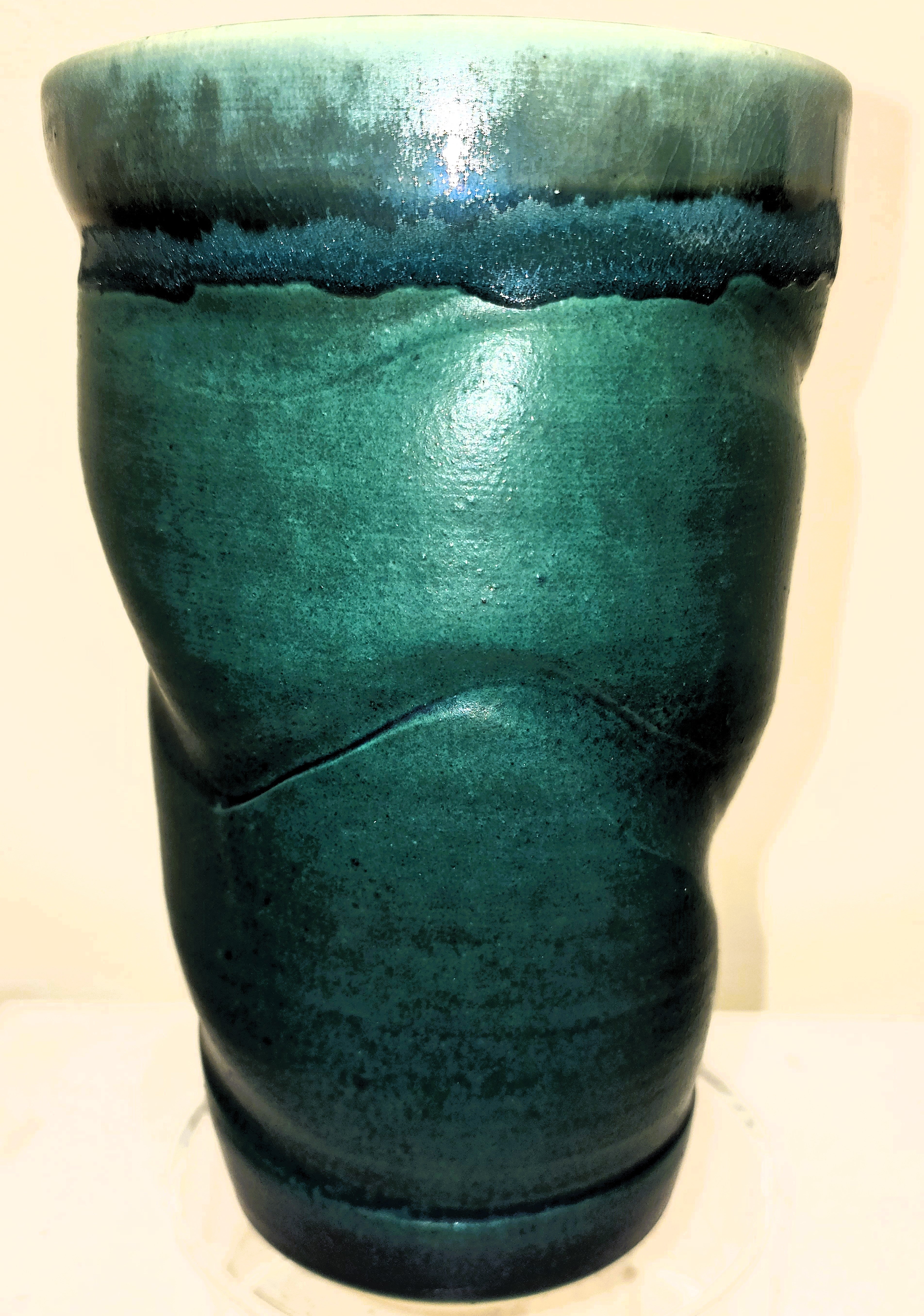 Matteson, Todd - "Ocean Waves Vase"