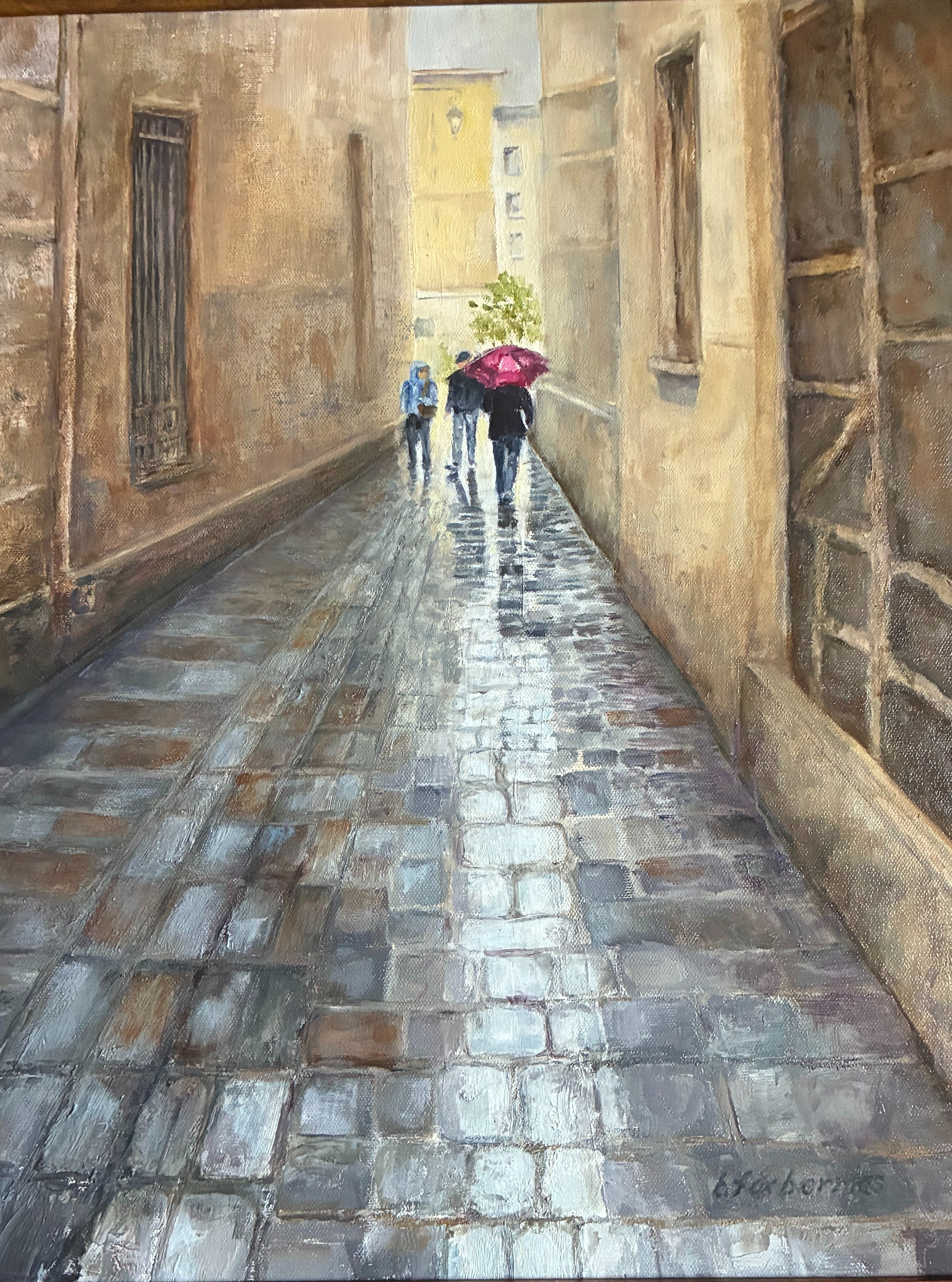 Barbara Borries - "Rainy Summer Day in Paris "