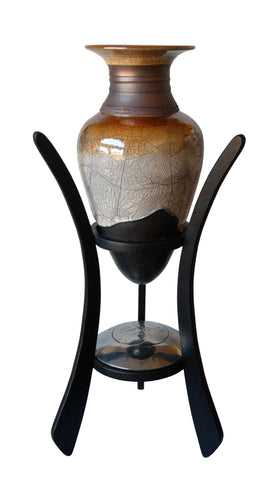 Price, Martin "Raku Vase &  Stand"