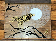 Huffman, Rick - "Raven in Moonlight"