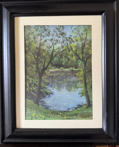 Angela Walthour - "Ripples in the Silence - Harmony Lavender Farm" Finish