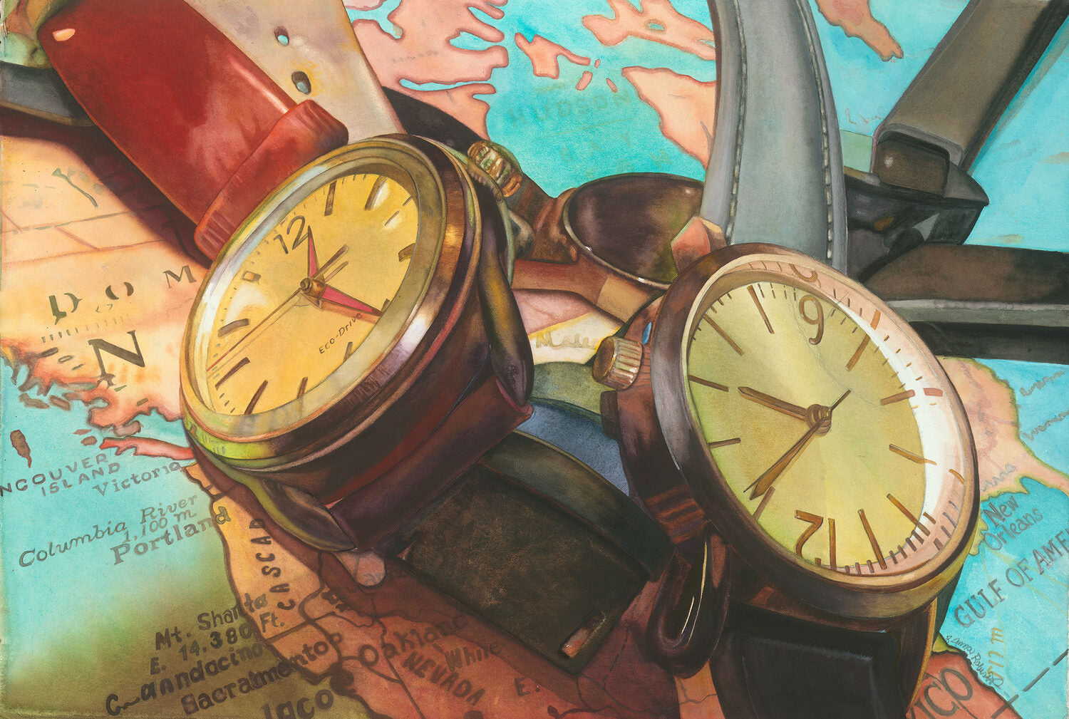 Roberts, J Anna - "Time Travelers"