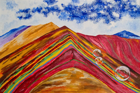 Salinas, Lorena   - "Bubbles in Vinicunca"