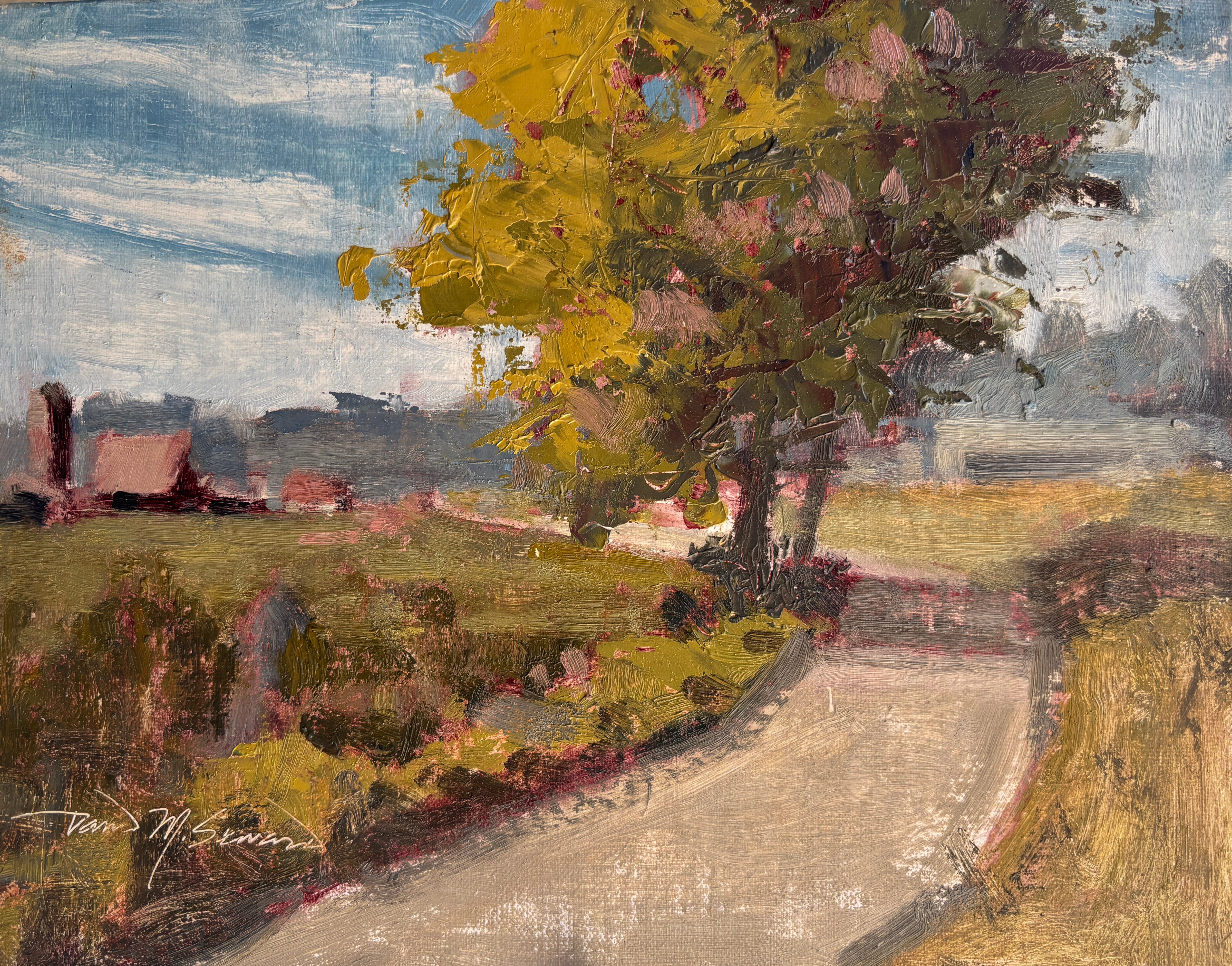 David M. Seward - "Bend in the Road" Study