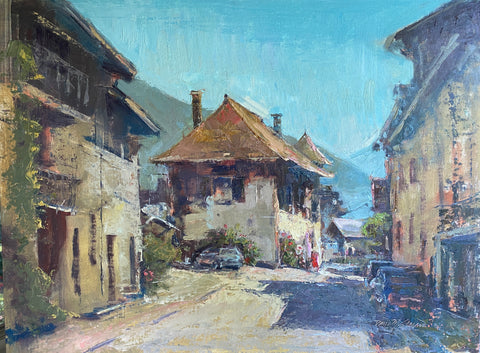 Seward, David M. "Rue de Annecy" - 1st PLACE CITYSCAPE WINNER