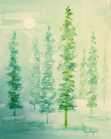 "Snowy Morning" - Janet Vayhinger