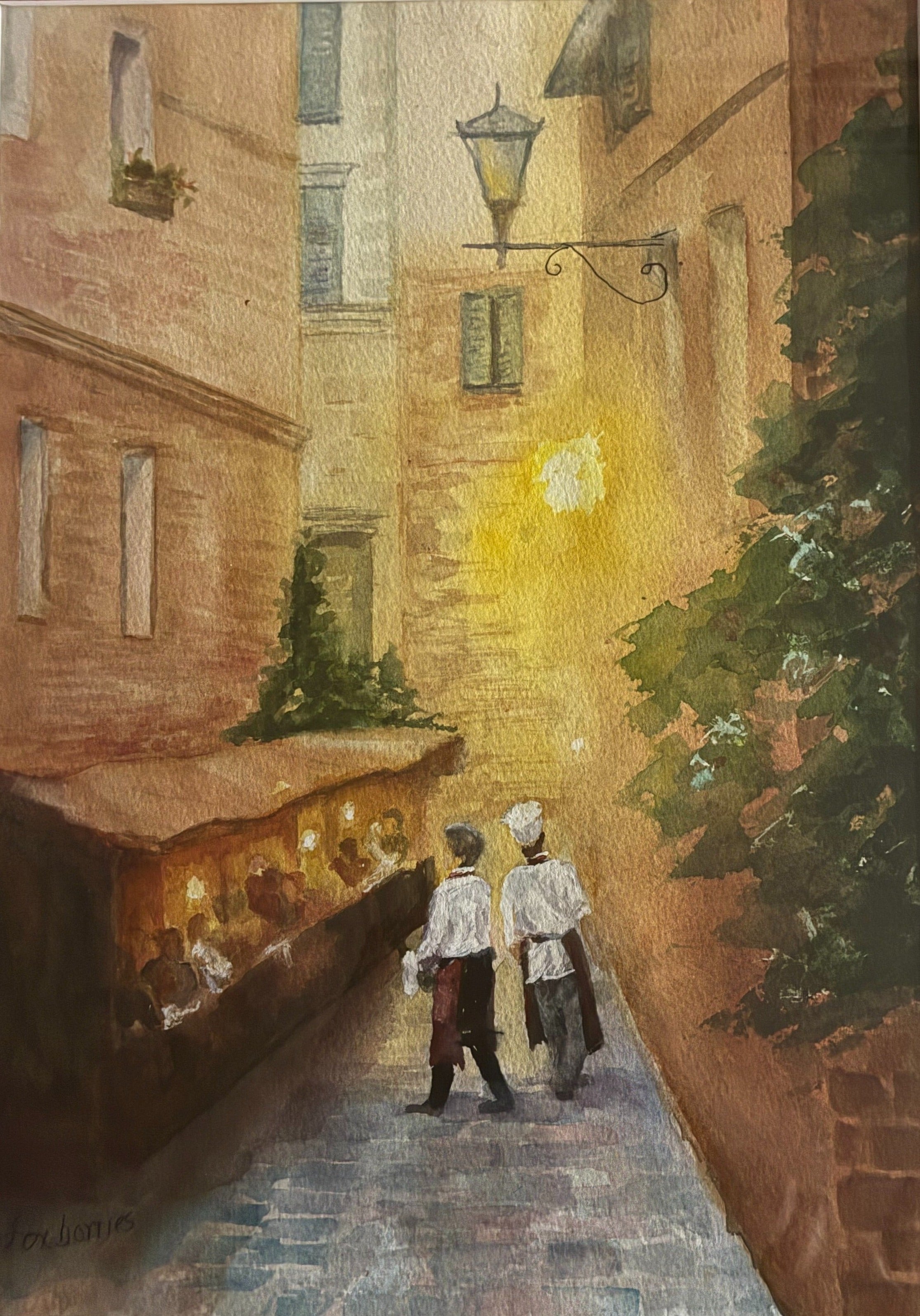 Barbara Borries - "Summertime Dining in Italy"