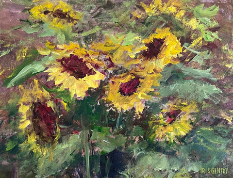 Gentry, Iris - "Sunflowers"